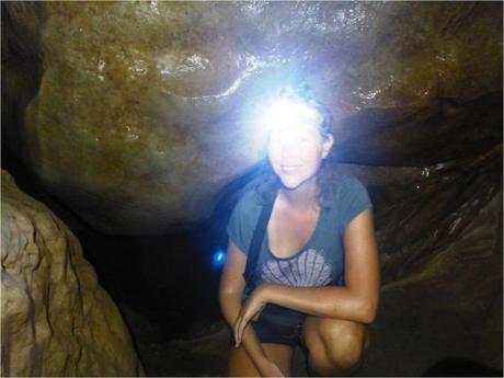 Vang Vieng - La grotte de l'angoisse - Solène