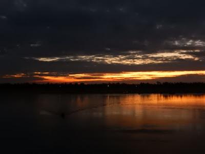 Kratie : les couchers de soleil sur le Mékong