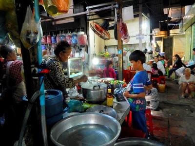 Le marché central de Phnom Pen