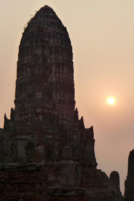 Thaïlande - Ayutthaya - 152 - Wat Chaiwatthanaram