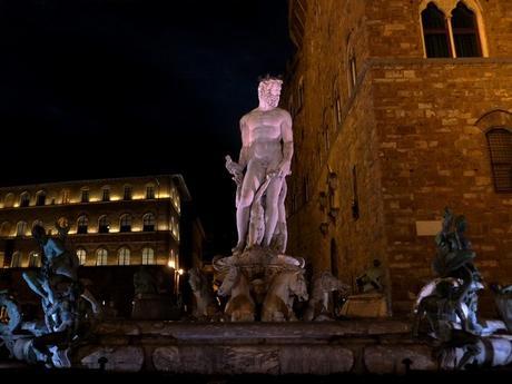florence toscane palazzo vecchio fontaine neptune