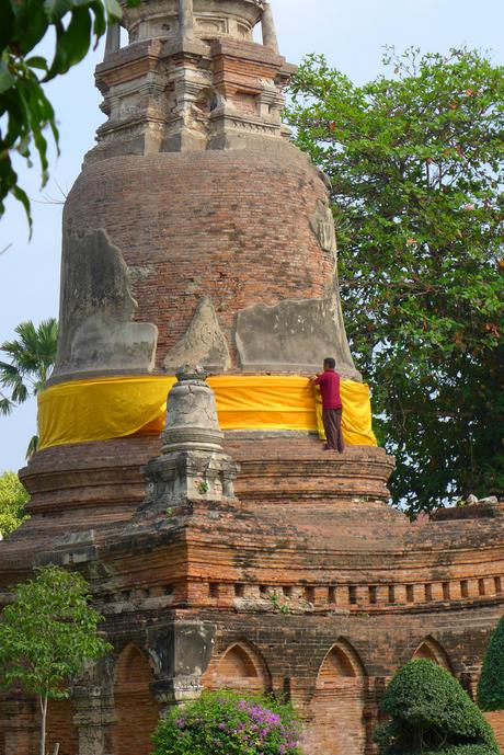 Thaïlande - Ayutthaya - 185 - Wat Yai Chai Mongkhon