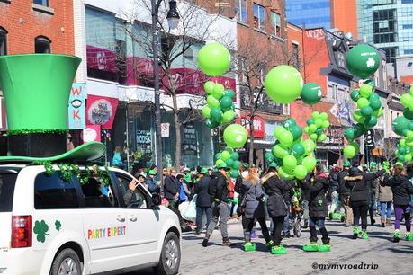 Le défilé de la Saint-Patrick à Montréal