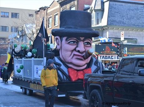 Le défilé de la Saint-Patrick à Montréal