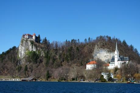 slovénie lac bled château