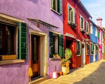 ITALIE | Burano, l’île aux mille couleurs