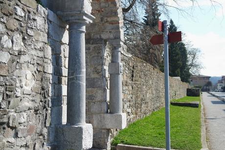 ljubljana emona ruines mur romain