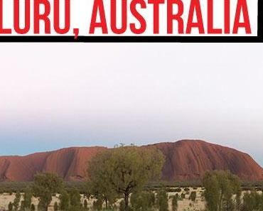 Comment survivre le trajet jusqu’à Uluru au Centre Rouge de l’Australie