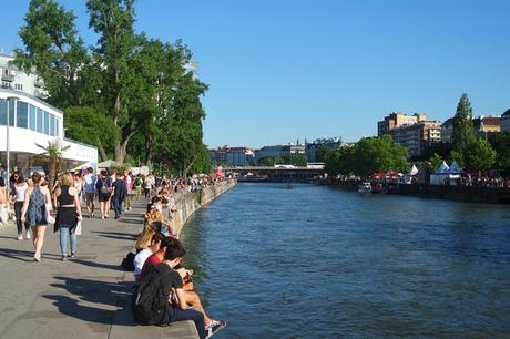 Où sortir l'été à Vienne ? vienne donaukanal canal danube