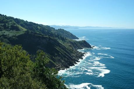 espagne pays basque san sebastian mont igeldo océan