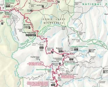 Les Parcs nationaux de Sequoia et Kings Canyon en Californie