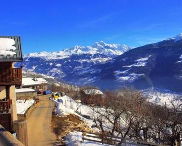 Un bel hiver sur le versant du soleil à Granier