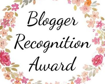 Blogger recognition award, episode 3 ou 4…