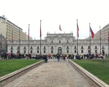L'arrivée à Santiago, au Chili