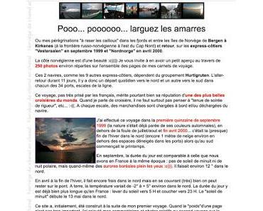 Hurtigruten : il y a pile 20 ans, mon 1er embarquement