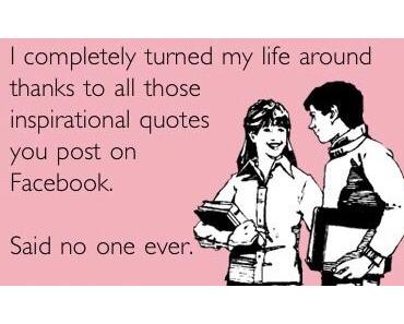 Thursday thunder: FB motivational bullshit