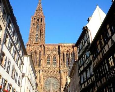 La façade de la cathédrale de Strasbourg : joyau gothique